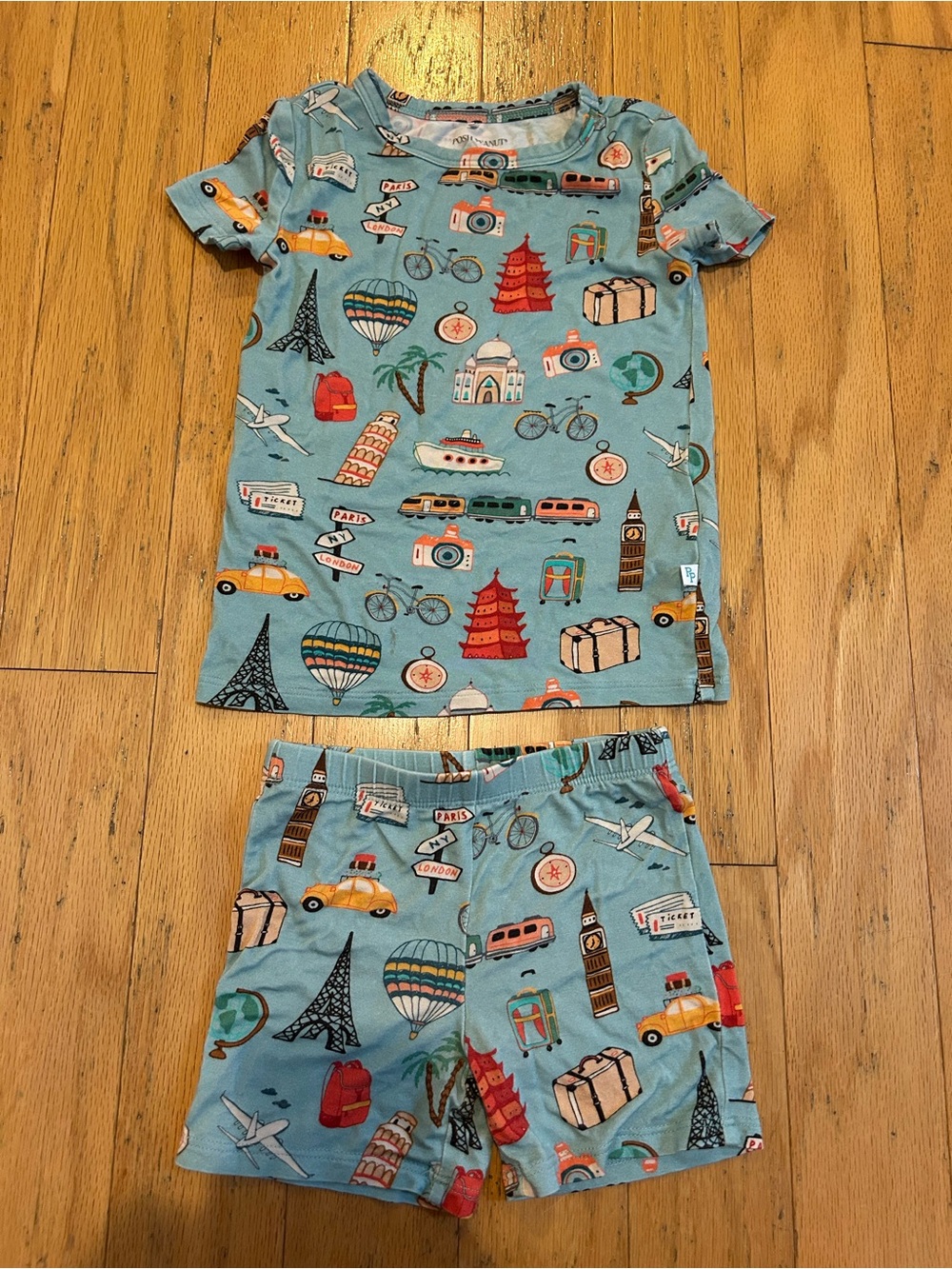 Posh peanut around the world pajamas size 2T